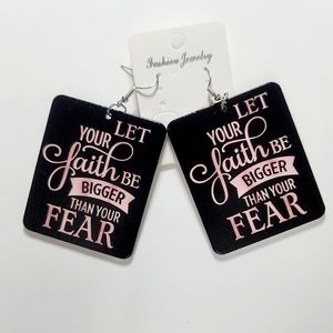 Faith over Fear Earrings